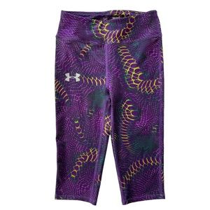 Under Armour Girl’s Athletic Cropped Leggings Size:SM